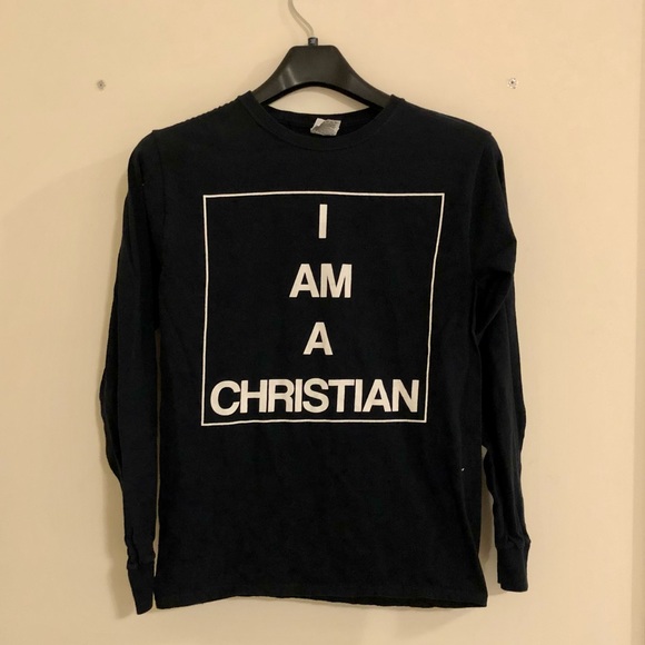 I Am A Christian Long Sleeve Shirt - Picture 1 of 1